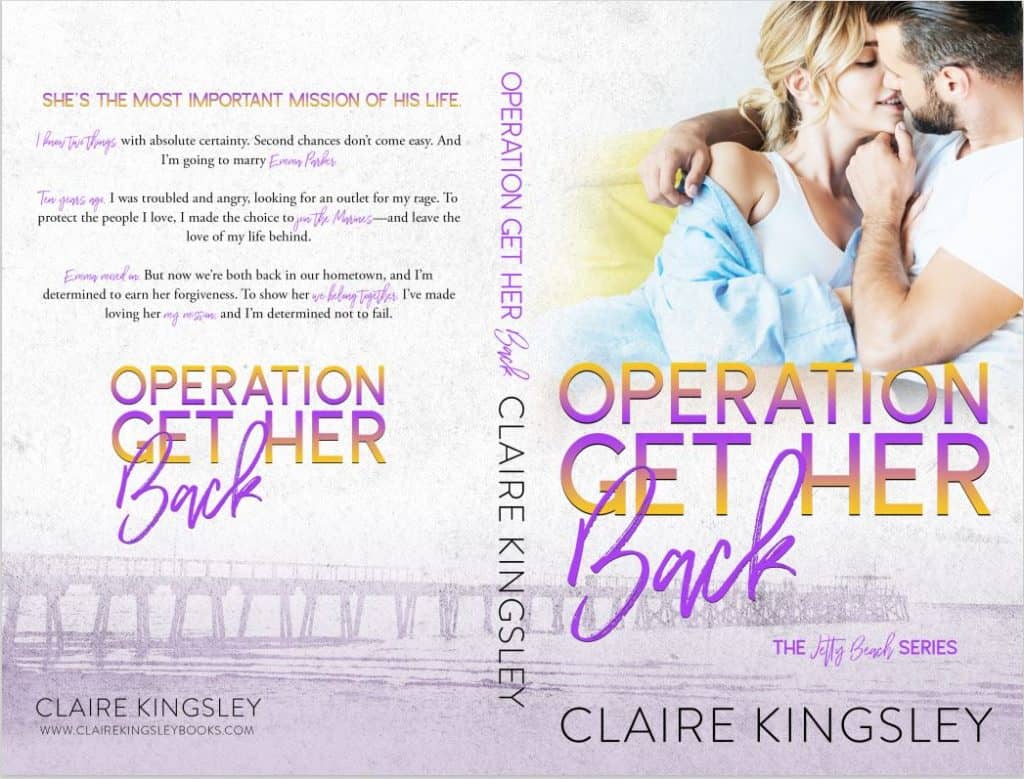 The paperback cover for Operation Get Her Back.