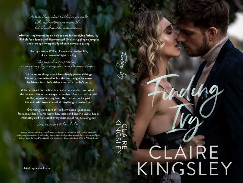 The paperback cover for Finding Ivy.