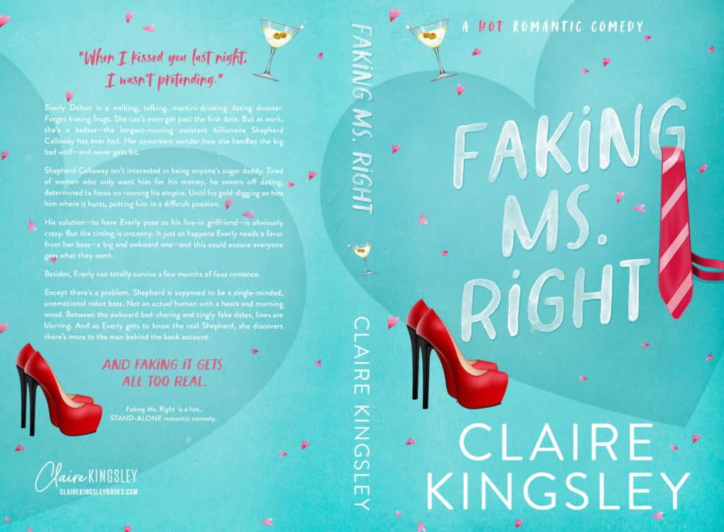 The paperback cover for Faking Ms. Right.