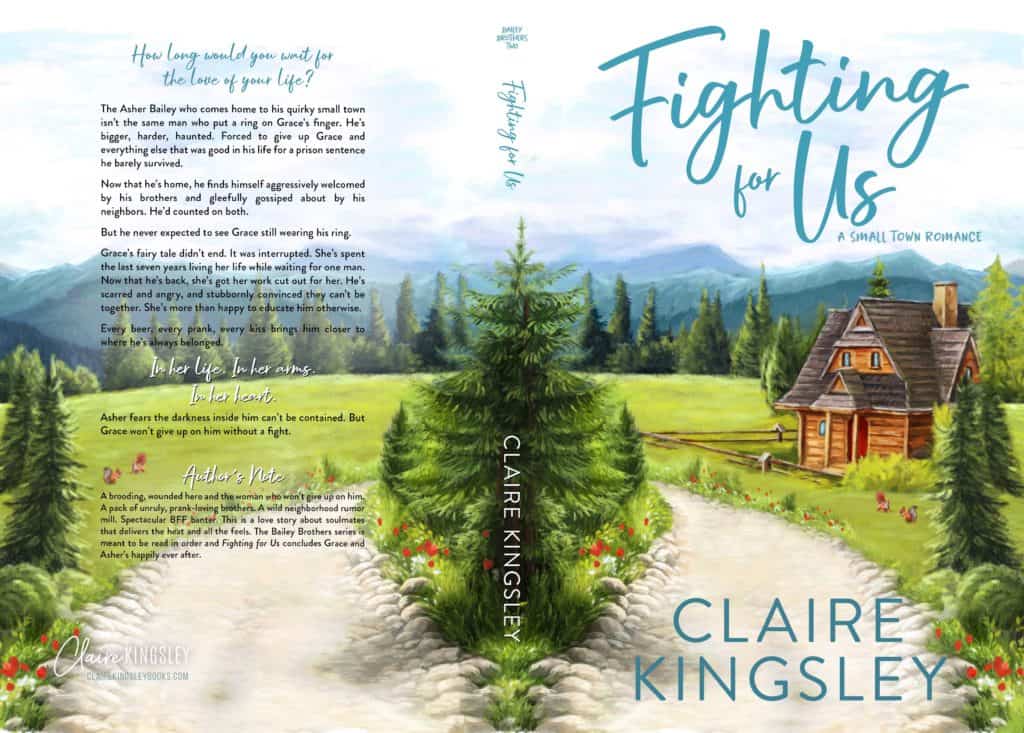The paperback cover for Fighting For Us.