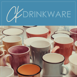 Claire Kingsley drinkware