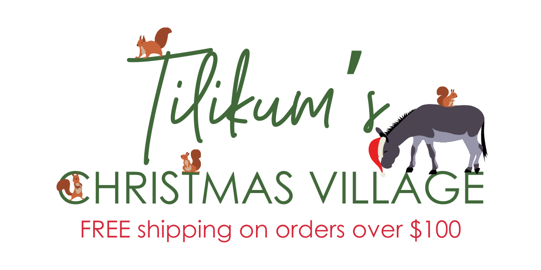 Tilikum's Christmas Village, free shipping on orders over $100