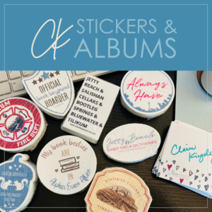 Claire Kingsley Stickers & Albums
