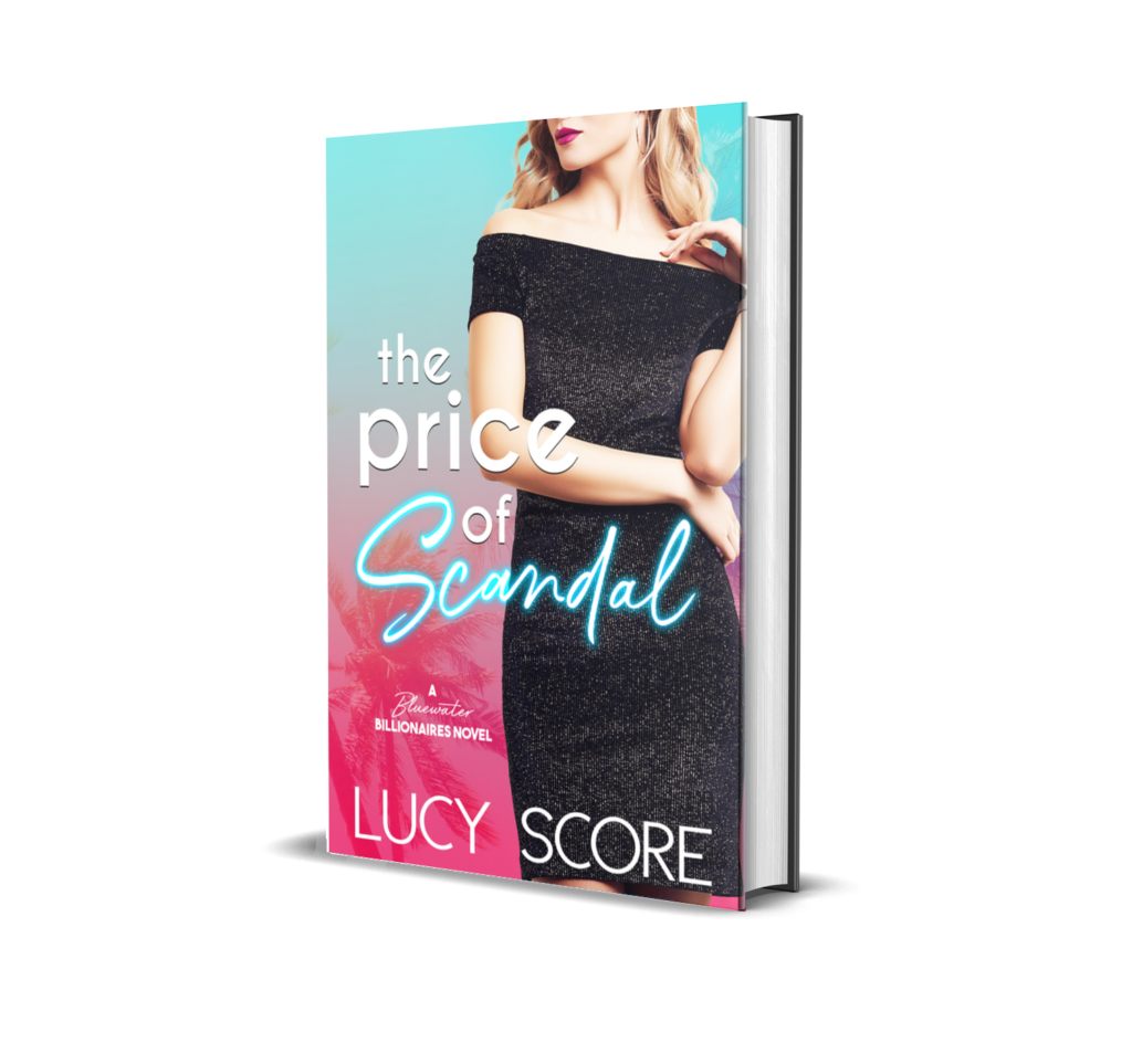 The paperback for The Price of Scandal by Lucy Score
