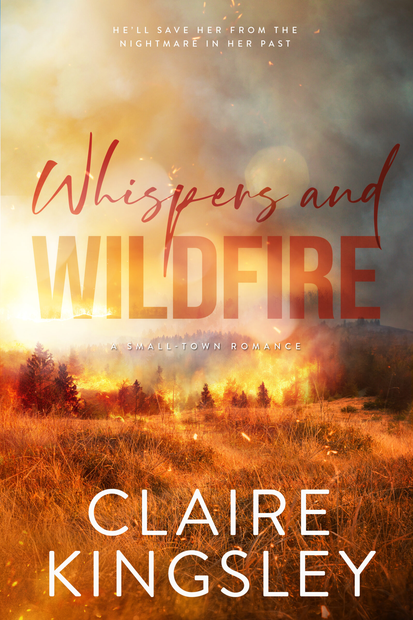 The Cover for Whispers and Wildfire